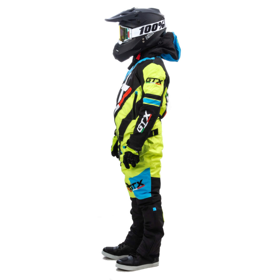 Комбинезон для снегохода (детский) GTX №6 blue-yellow (текстиль) (16Y) Комбинезон для снегохода (детский) GTX №6 blue-yellow (текстиль) (16Y)