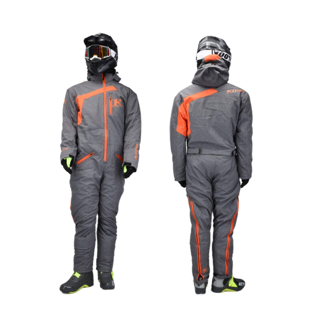 Комбинезон для снегохода KLIM RIPSA ONE-PIECE №2 gray-orange (текстиль) (L) Комбинезон для снегохода KLIM RIPSA ONE-PIECE №2 gray-orange (текстиль) (L)