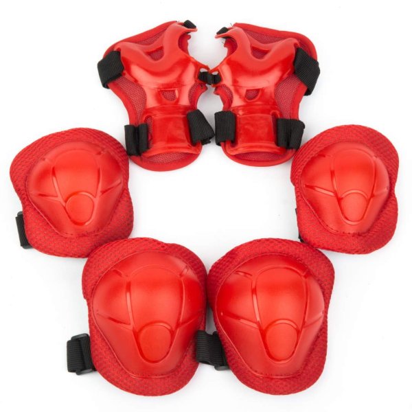Комплект защиты детский HE05044 (M) красная 