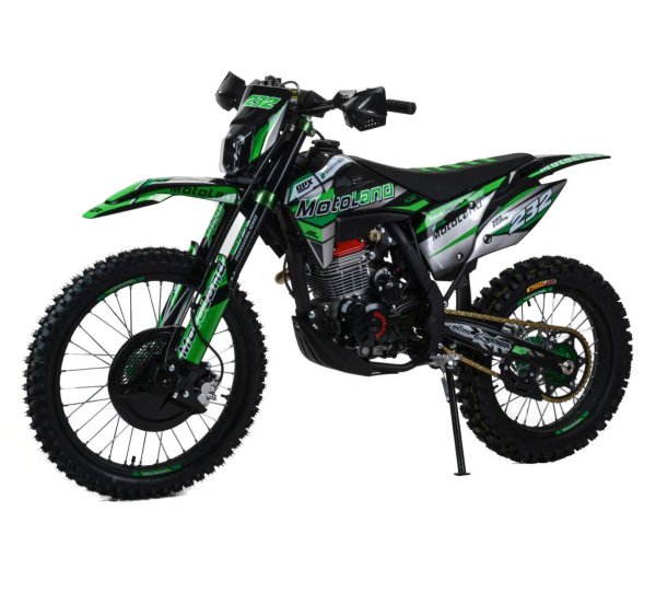 Мотоцикл Кросс 300 XT300 HS (175FMM 4V) зеленый